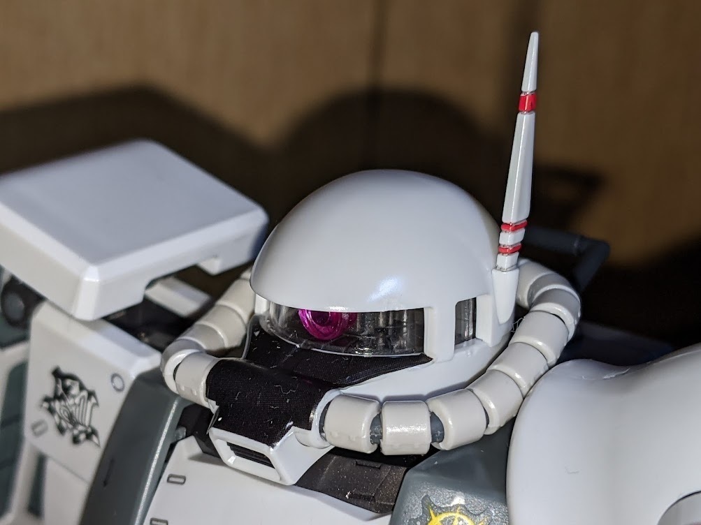 1/100 MG エリック・マンスフィールド専用ザクⅡ: ちょっと作り