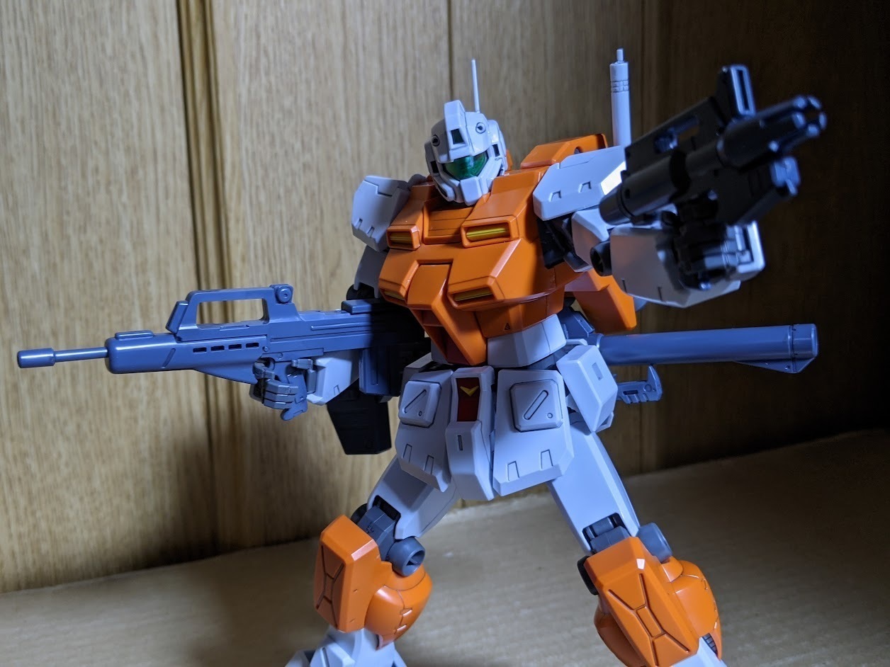 1/100 MG パワード・ジム: ちょっと作りすぎただけなんだからね