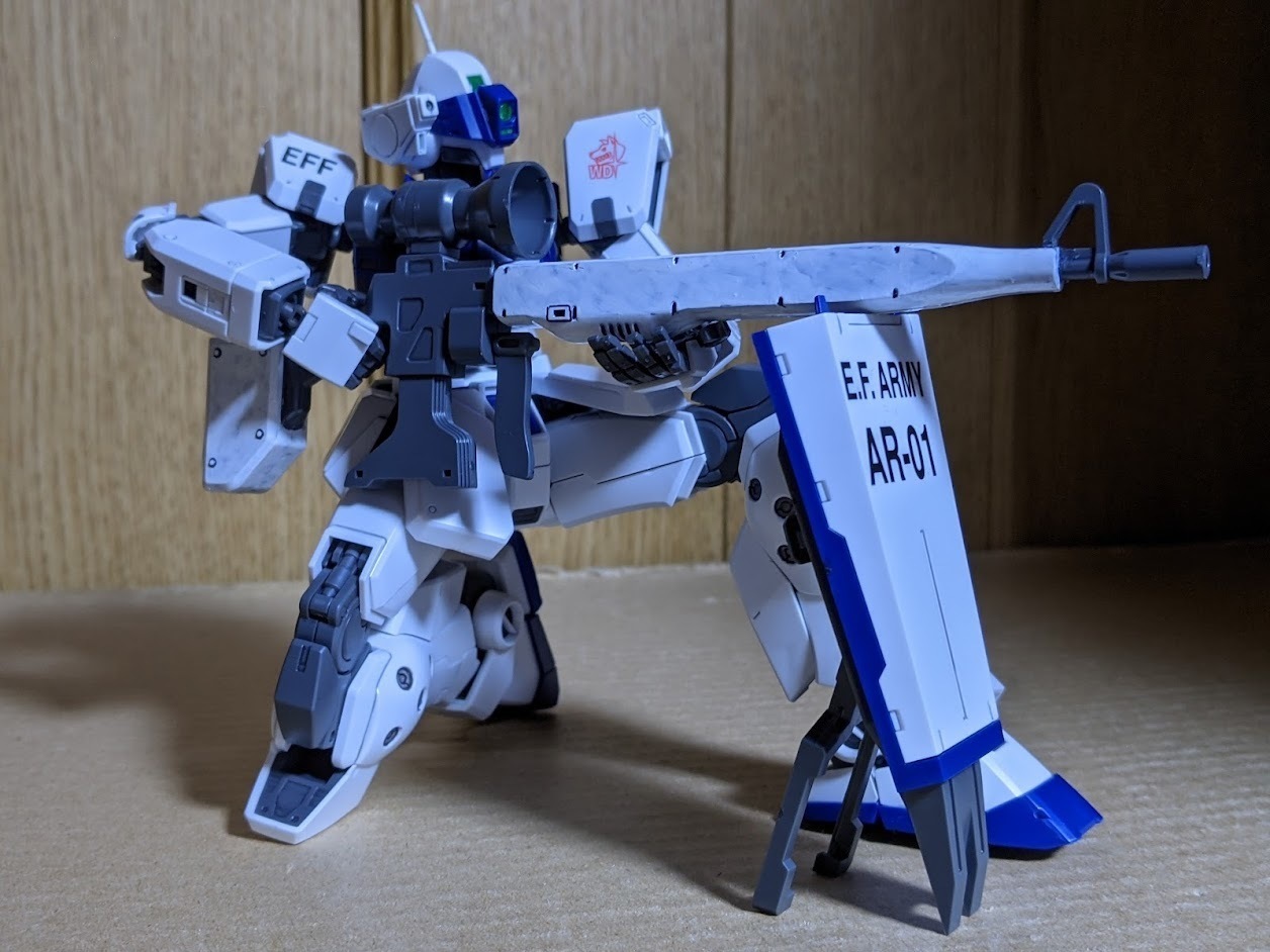 1/100 MG ジム・スナイパーⅡ（ホワイト・ディンゴ隊仕様