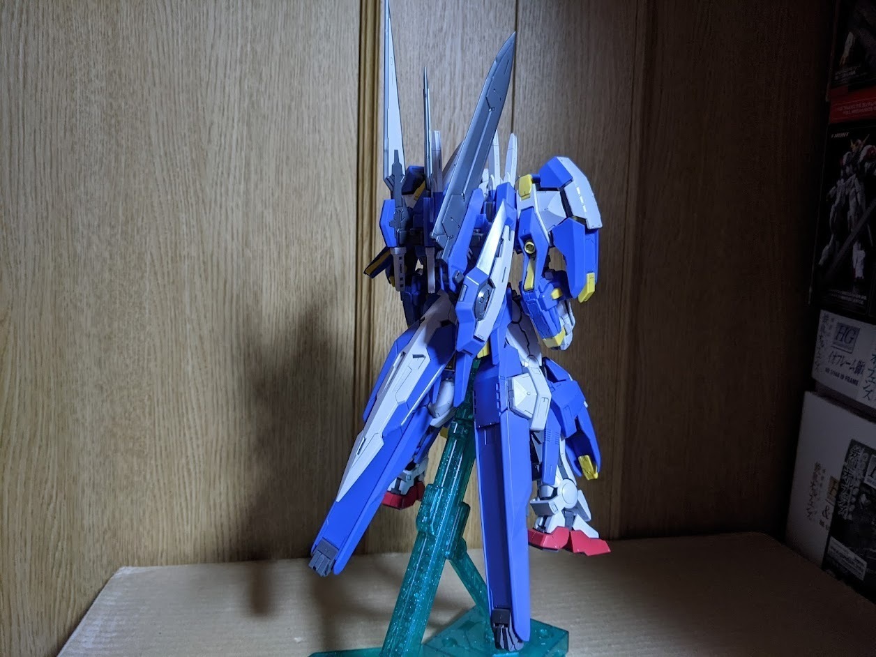 1/100 MG ガンダムアヴァランチエクシアダッシュ: ちょっと作りすぎた