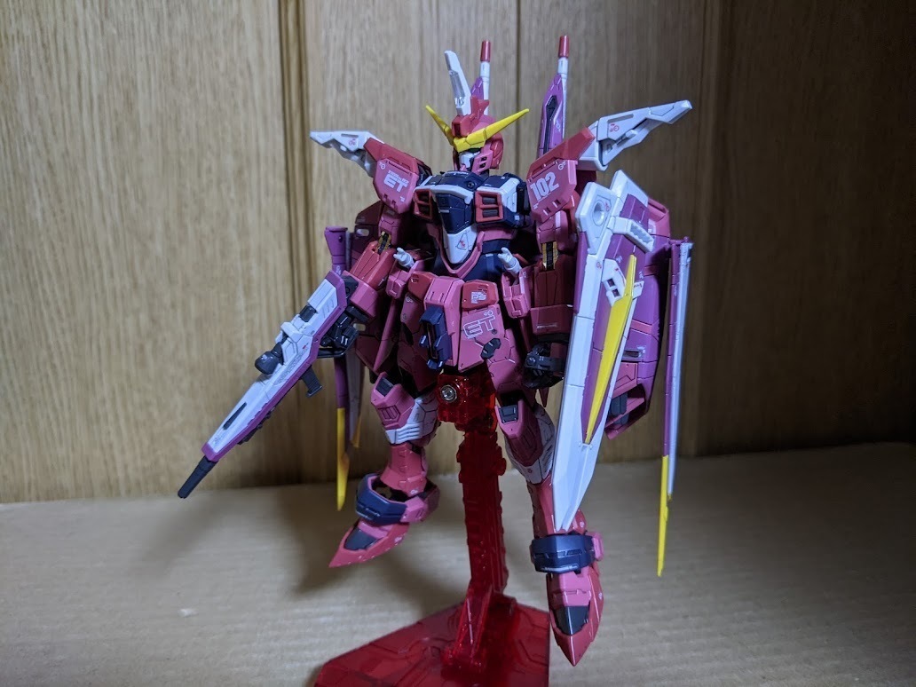 1/144 RG ジャスティスガンダム: ちょっと作りすぎただけなんだからね