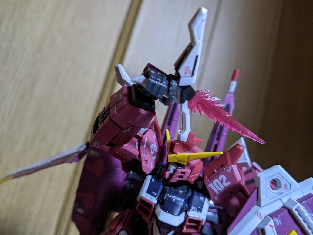 1/144 RG ジャスティスガンダム: ちょっと作りすぎただけなん