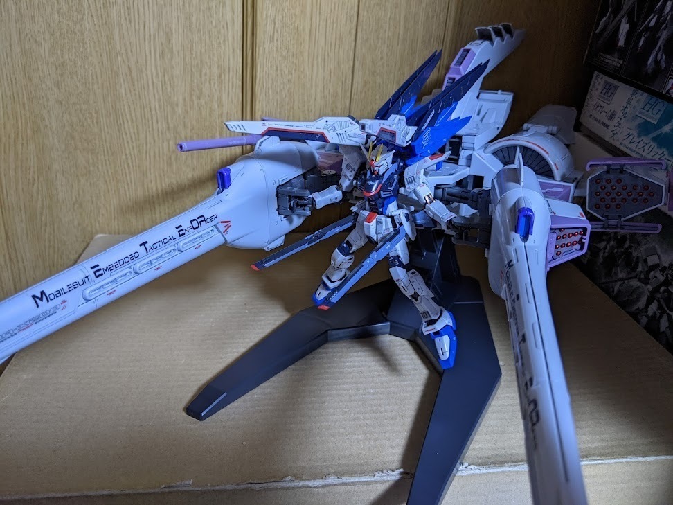 1/144 HG SEED ミーティアユニット: ちょっと作りすぎただけなん