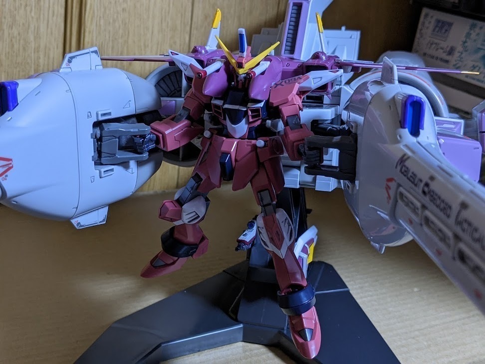 1/144 HG SEED ミーティアユニット: ちょっと作りすぎただけなん