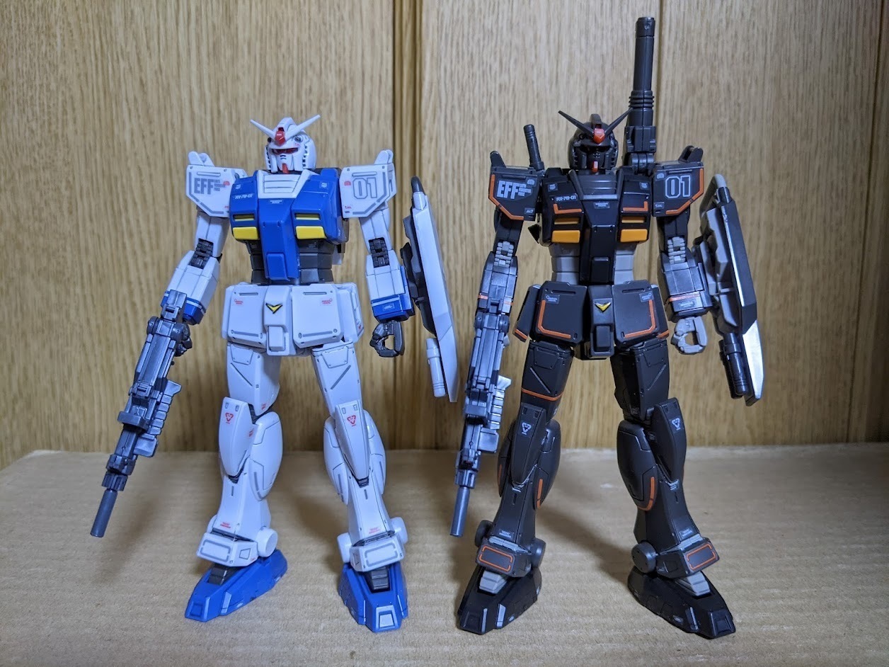 1/144 HG GTO 局地型ガンダム（北米戦仕様）: ちょっと作りすぎ