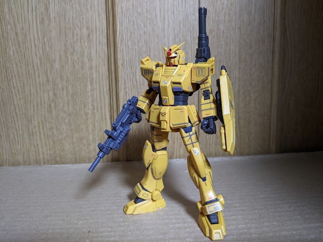 1/144 HG GTO 局地型ガンダム（ロールアウトカラー）: ちょっと作り