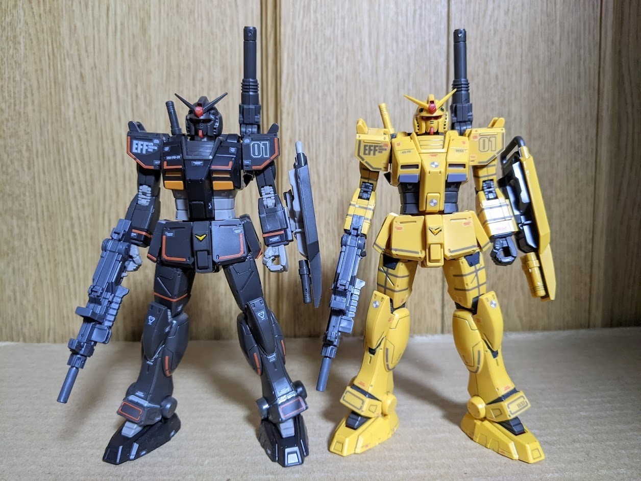 1/144 HG GTO 局地型ガンダム（ロールアウトカラー）: ちょっと