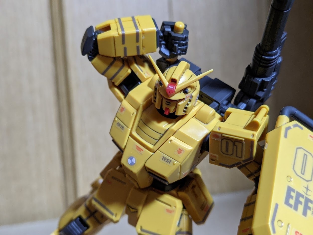 1/144 HG GTO 局地型ガンダム（ロールアウトカラー）: ちょっと