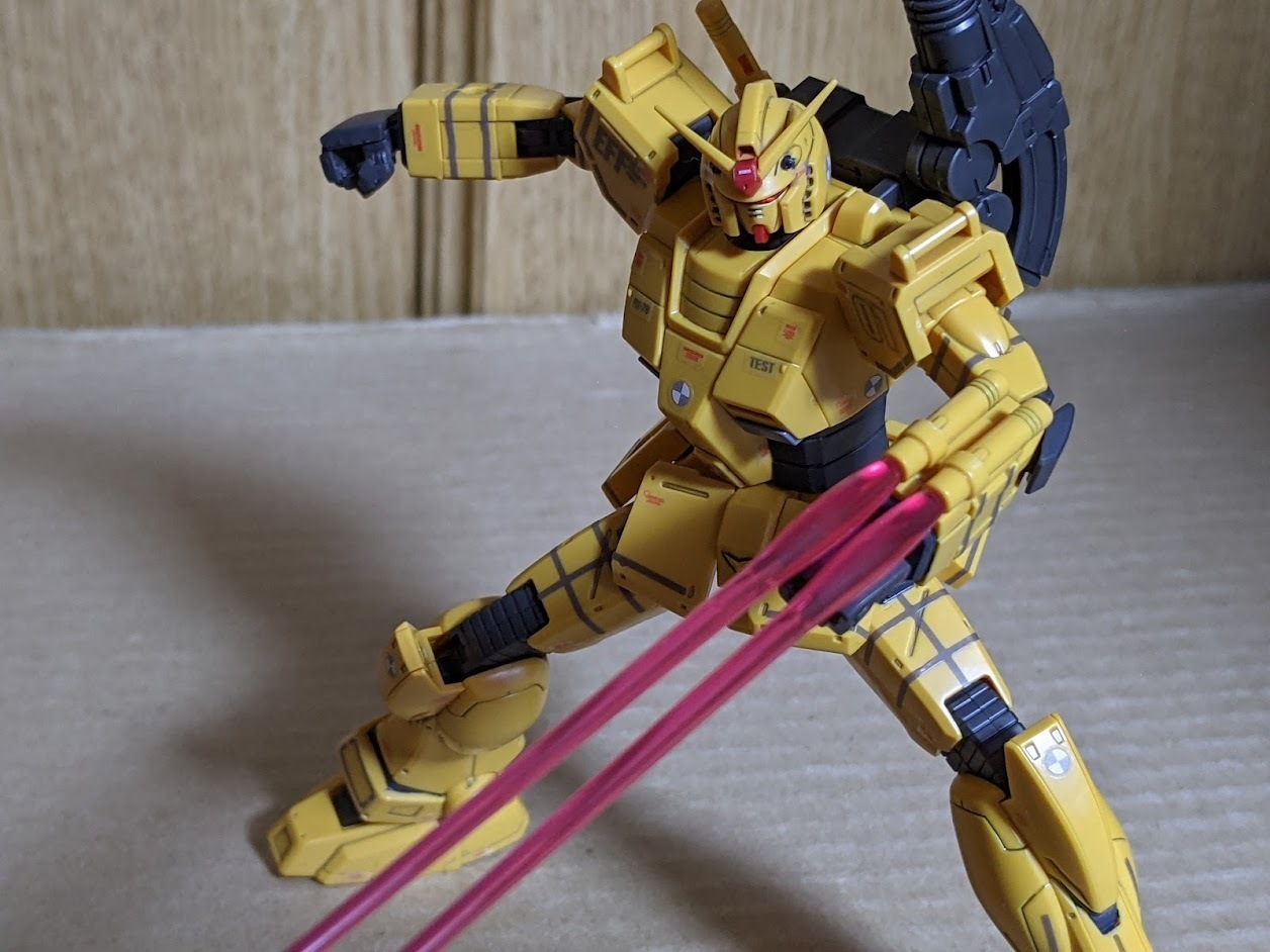 1/144 HG GTO 局地型ガンダム（ロールアウトカラー）: ちょっと