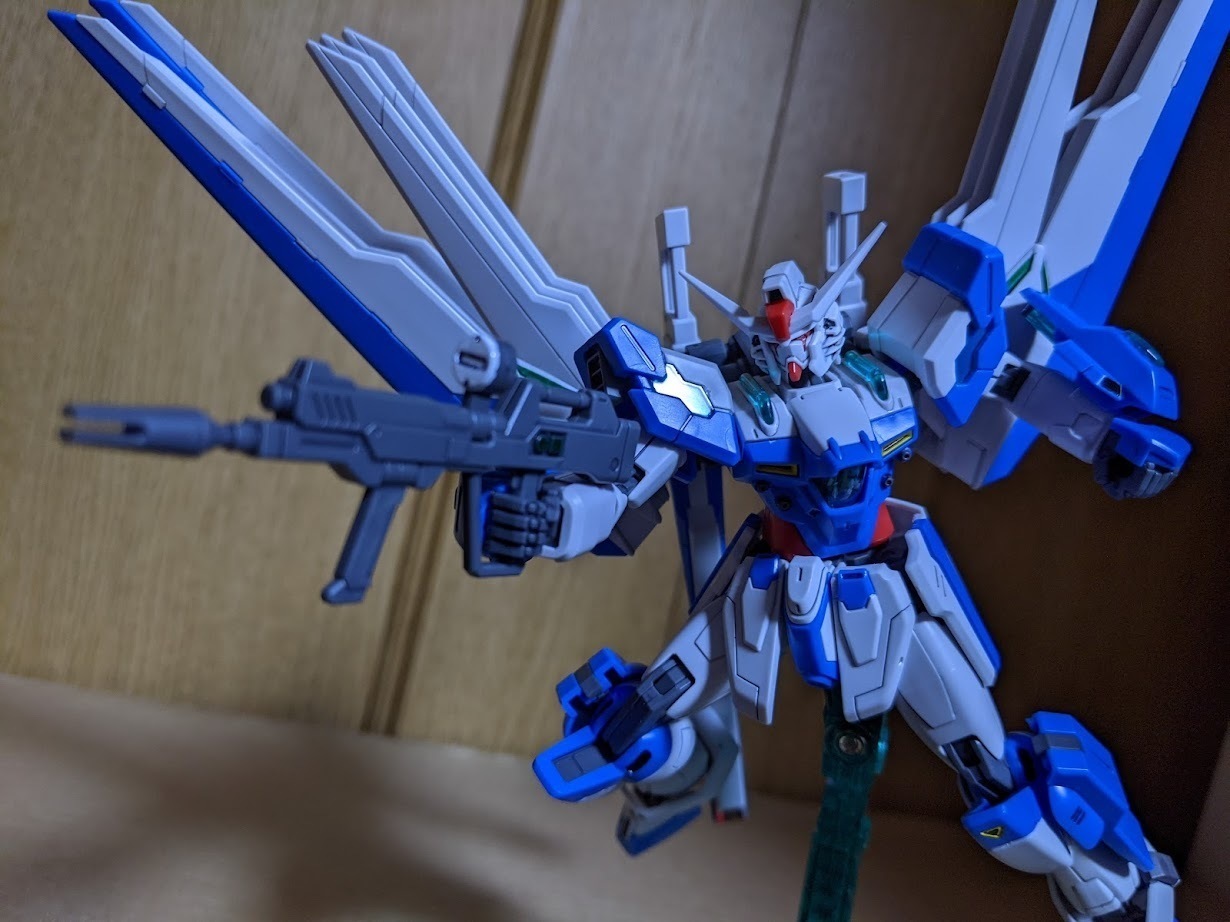 1/144 HG GBB ガンダムヘリオス: ちょっと作りすぎただけなん