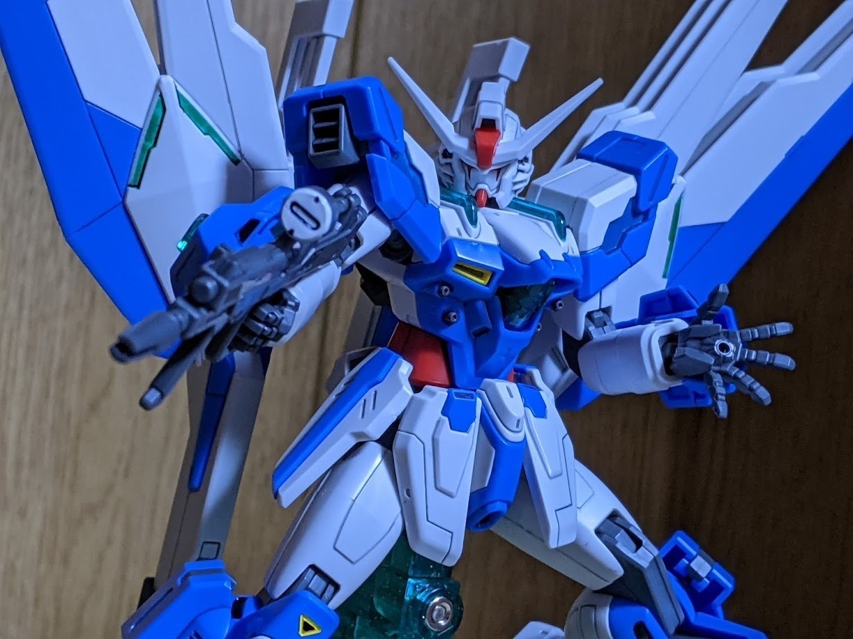 1/144 HG GBB ガンダムヘリオス: ちょっと作りすぎただけなんだからね