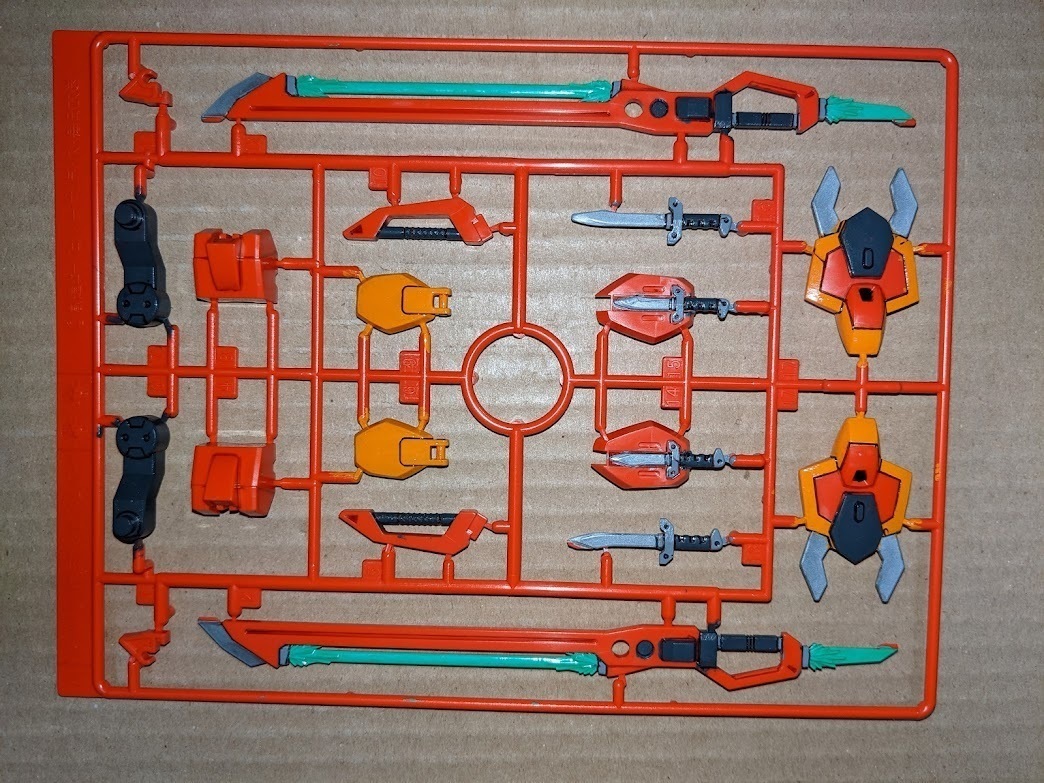 作例）1/144 HG SEED ソードカラミティ: ちょっと作りすぎただけ