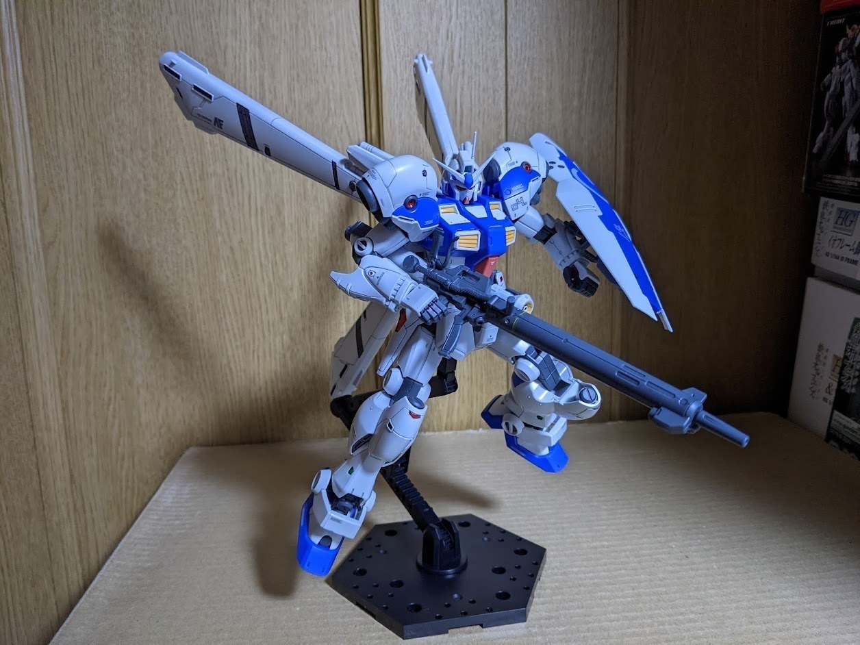 RE/100 ガンダム試作４号機 ガーベラ: ちょっと作りすぎただけなん