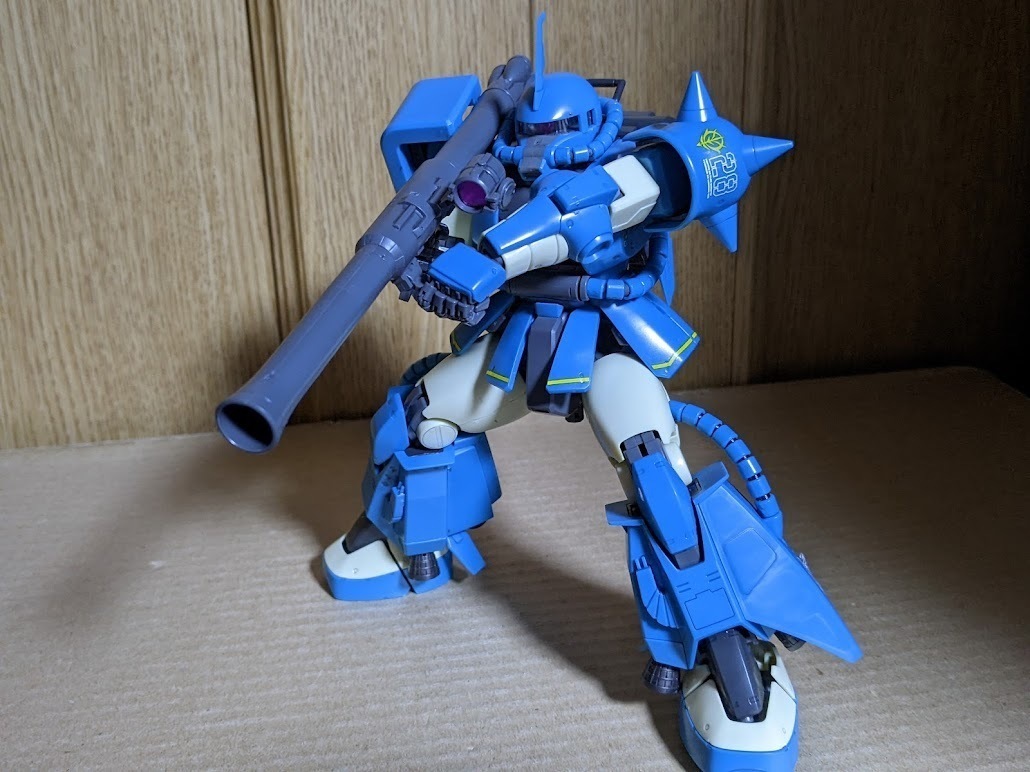1/100 MG ロバート・ギリアム専用ザクⅡ: ちょっと作りすぎた