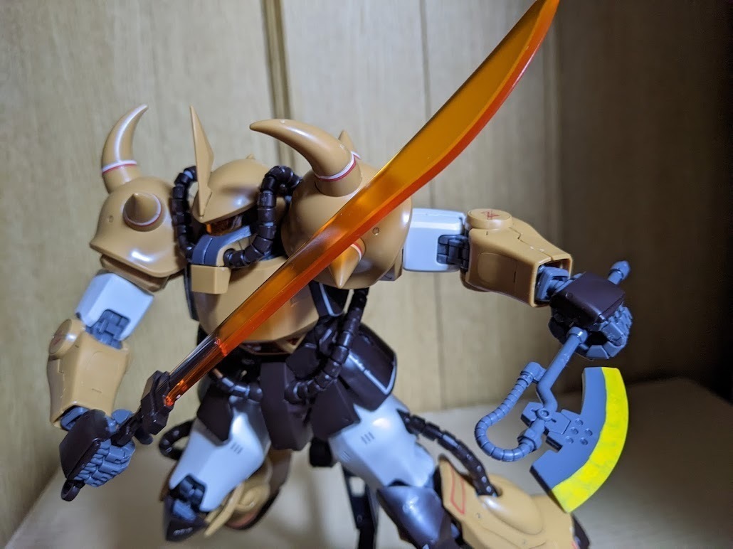 1/100 MG プロトタイプグフ: ちょっと作りすぎただけなんだから