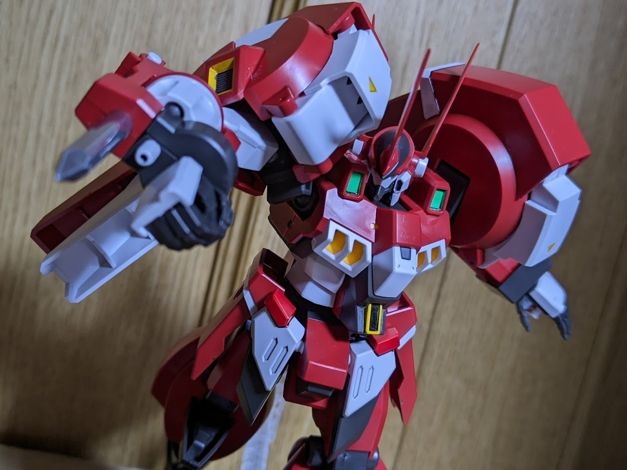 再掲載）スーパーロボット大戦OG HG アルトアイゼン: ちょっと作りすぎ