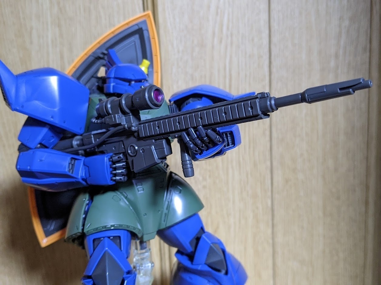 1/100 MG アナベル・ガトー専用ゲルググ Ver.2.0: ちょっと作り