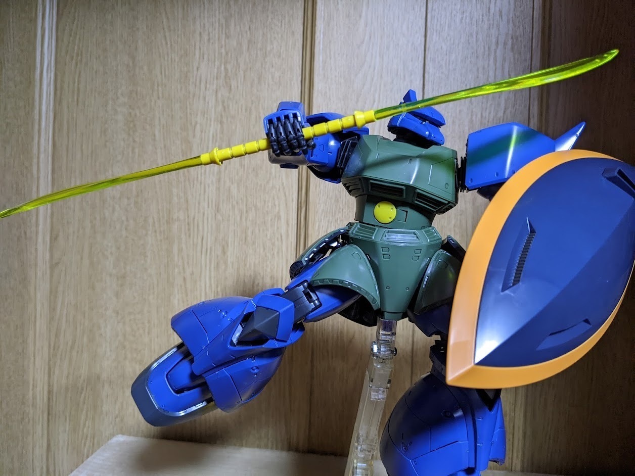 1/100 MG アナベル・ガトー専用ゲルググ Ver.2.0: ちょっと作り