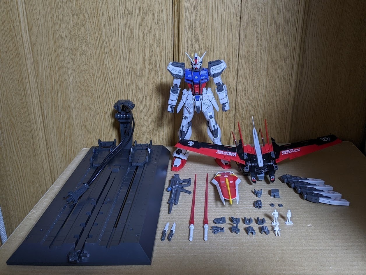 1/100 MG エールストライクガンダム Ver.RM+ストライク用バズーカ: ちょっと作りすぎただけなんだからね！ガンプラ Mk-Ⅱ