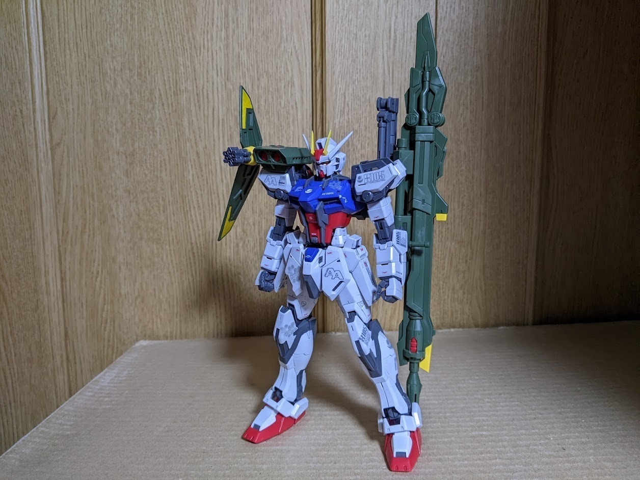 1/100 MG エールストライクガンダム Ver.RM用 ランチャーストライカー