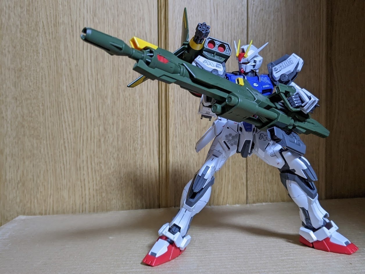 1/100 MG エールストライクガンダム Ver.RM用 ランチャー
