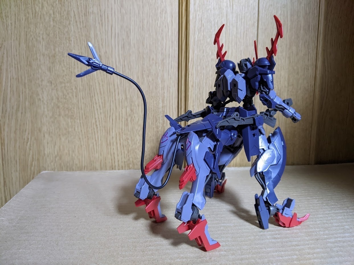 1/144 HG GBB ガンダムバルバタウロス: ちょっと作りすぎただけ