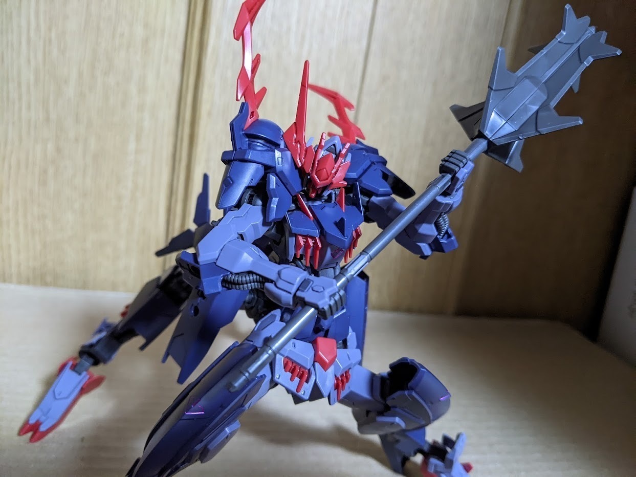 1/144 HG GBB ガンダムバルバタウロス: ちょっと作りすぎただけ