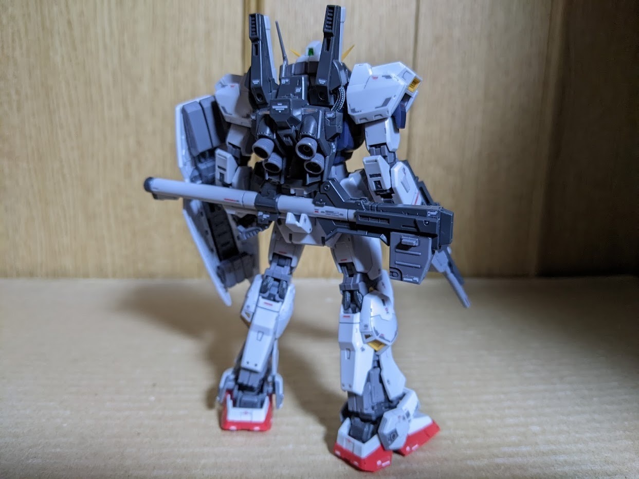 1/144 RG ガンダムMk-Ⅱ（エゥーゴ仕様）: ちょっと作りすぎただけなん