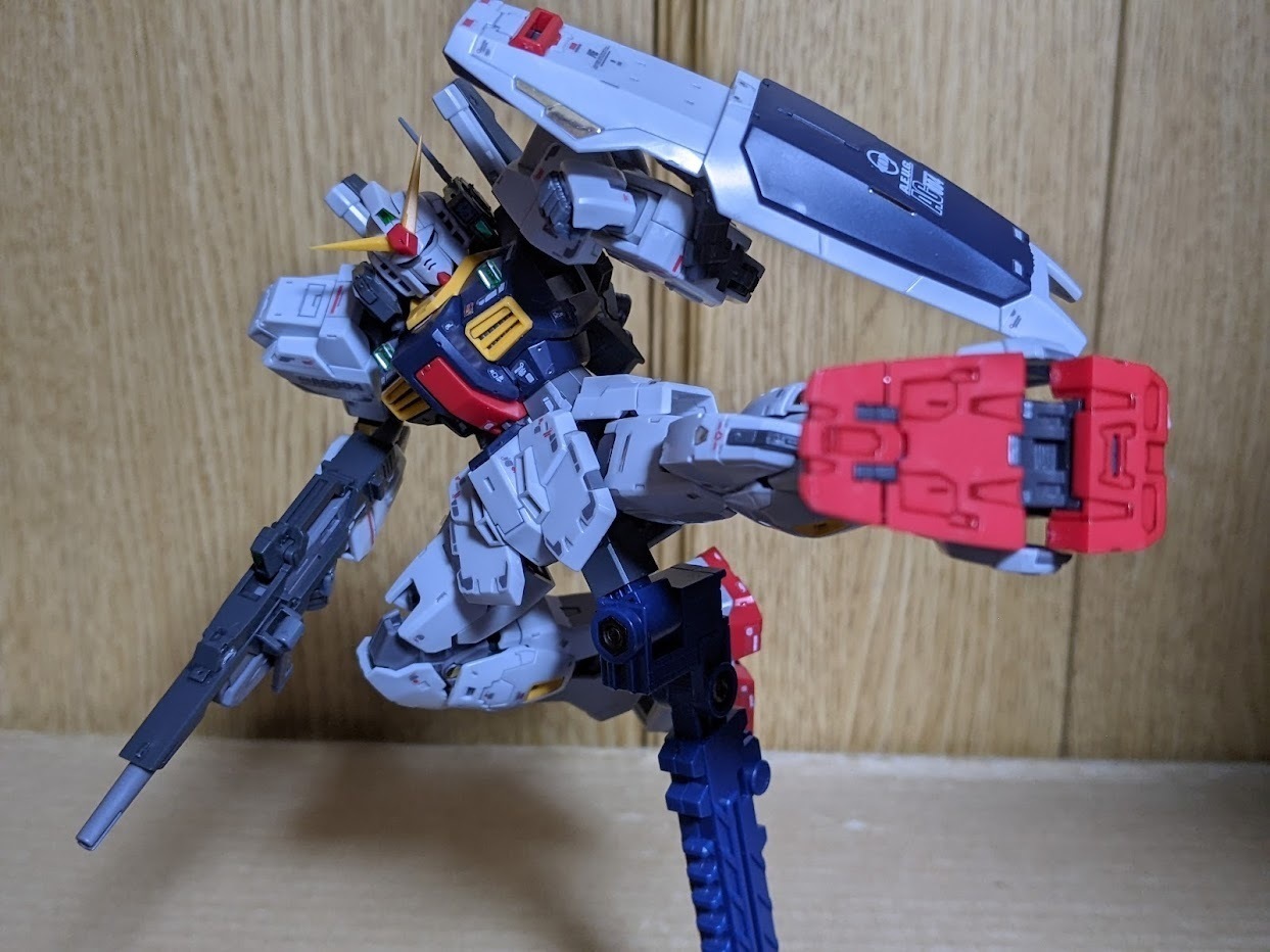 1/144 RG ガンダムMk-Ⅱ（エゥーゴ仕様）: ちょっと作りすぎた