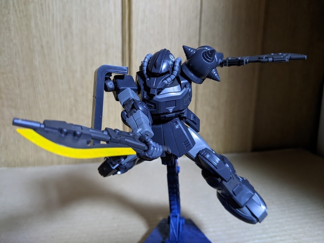 1/144 HG GTO アクト・ザク（キシリア部隊機）: ちょっと作りすぎた