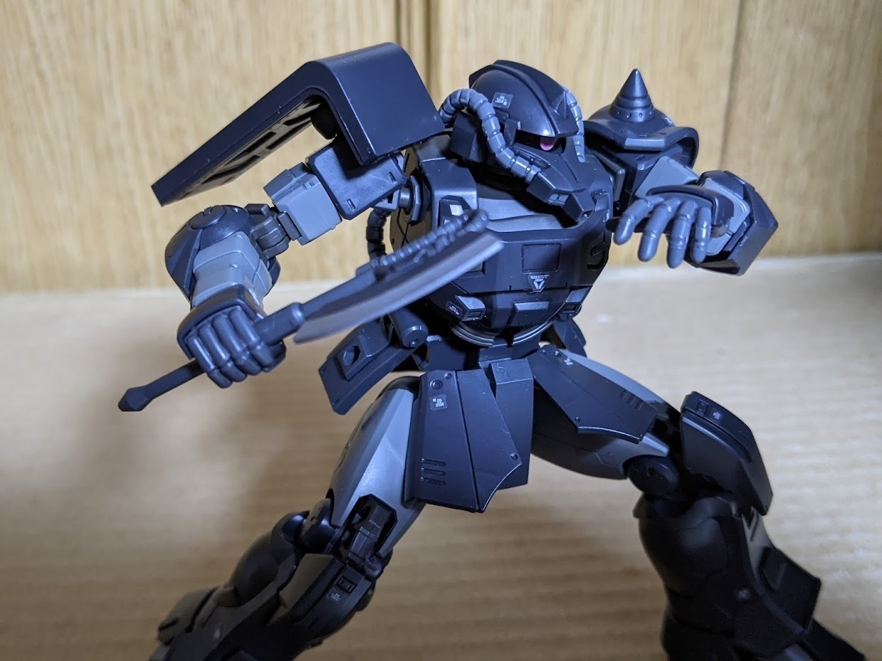 1/144 HG GTO アクト・ザク（キシリア部隊機）: ちょっと作りすぎた