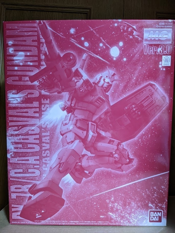 1/100 MG キャスバル専用ガンダム Ver.3.0: ちょっと作りすぎた