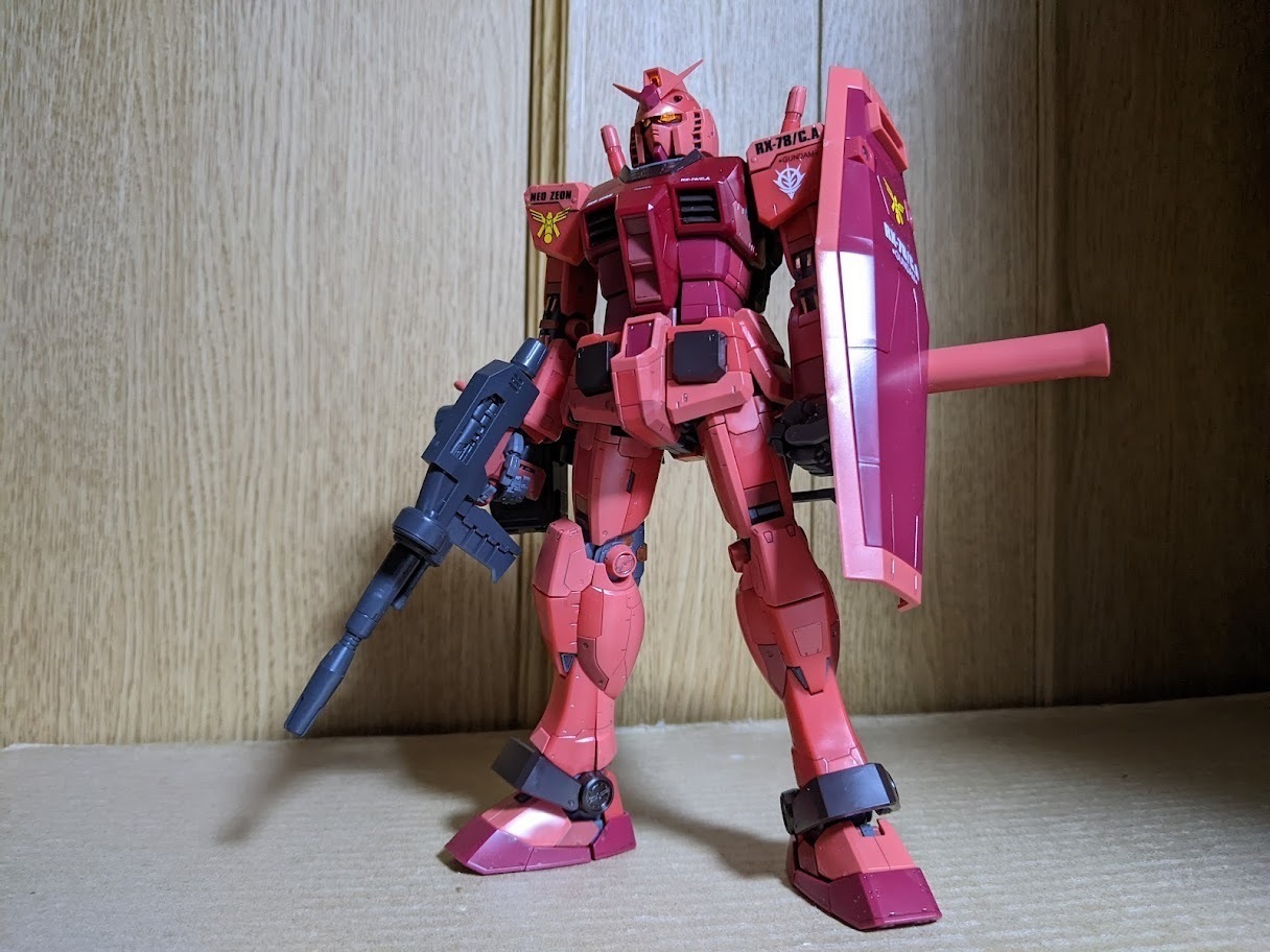 1/100 MG キャスバル専用ガンダム Ver.3.0: ちょっと作りすぎただけなんだからね！ガンプラ Mk-Ⅱ