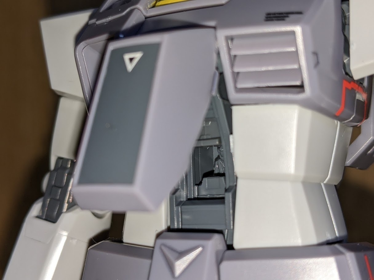 1/100 MG ジム・キャノン（北米戦線仕様）: ちょっと作りすぎた