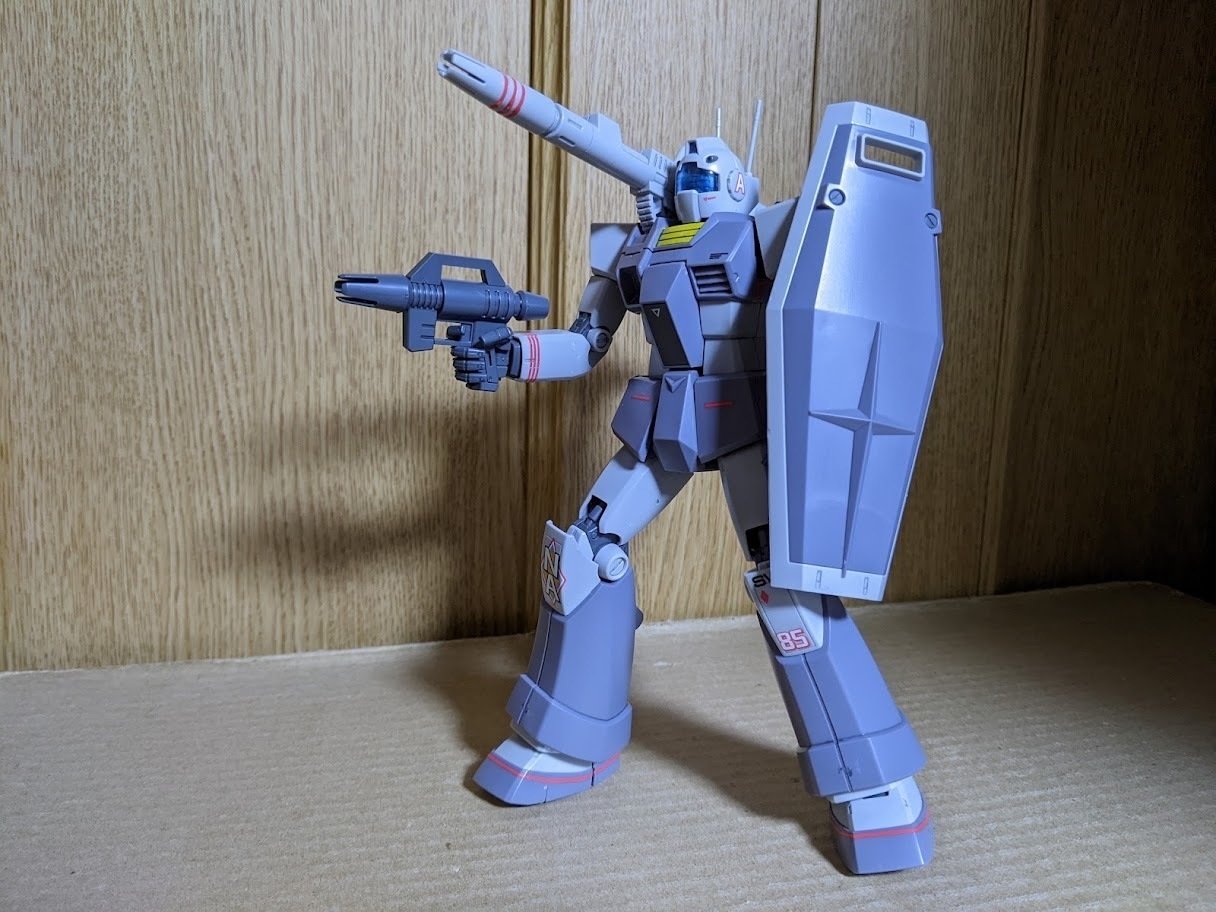 1/100 MG ジム・キャノン（北米戦線仕様）: ちょっと作りすぎた