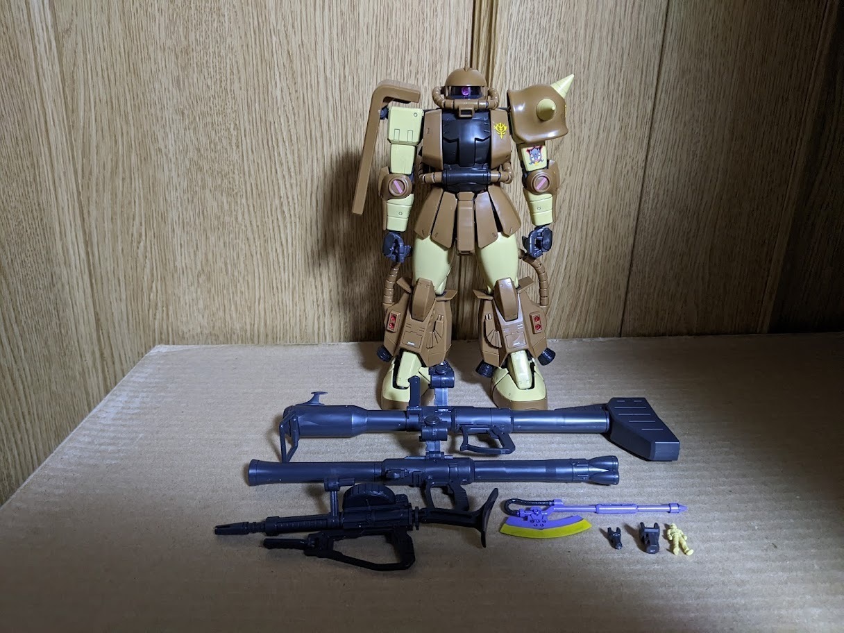 Amazon | MG 1/100 MS-06R-1A マサヤ・ナカガワ専用ザクII