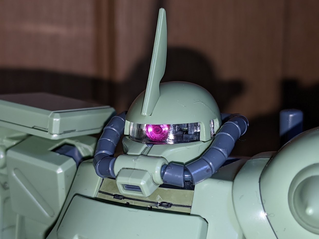 1/100 MG ザクⅡF2型（ノイエン・ビッター機）: ちょっと作り