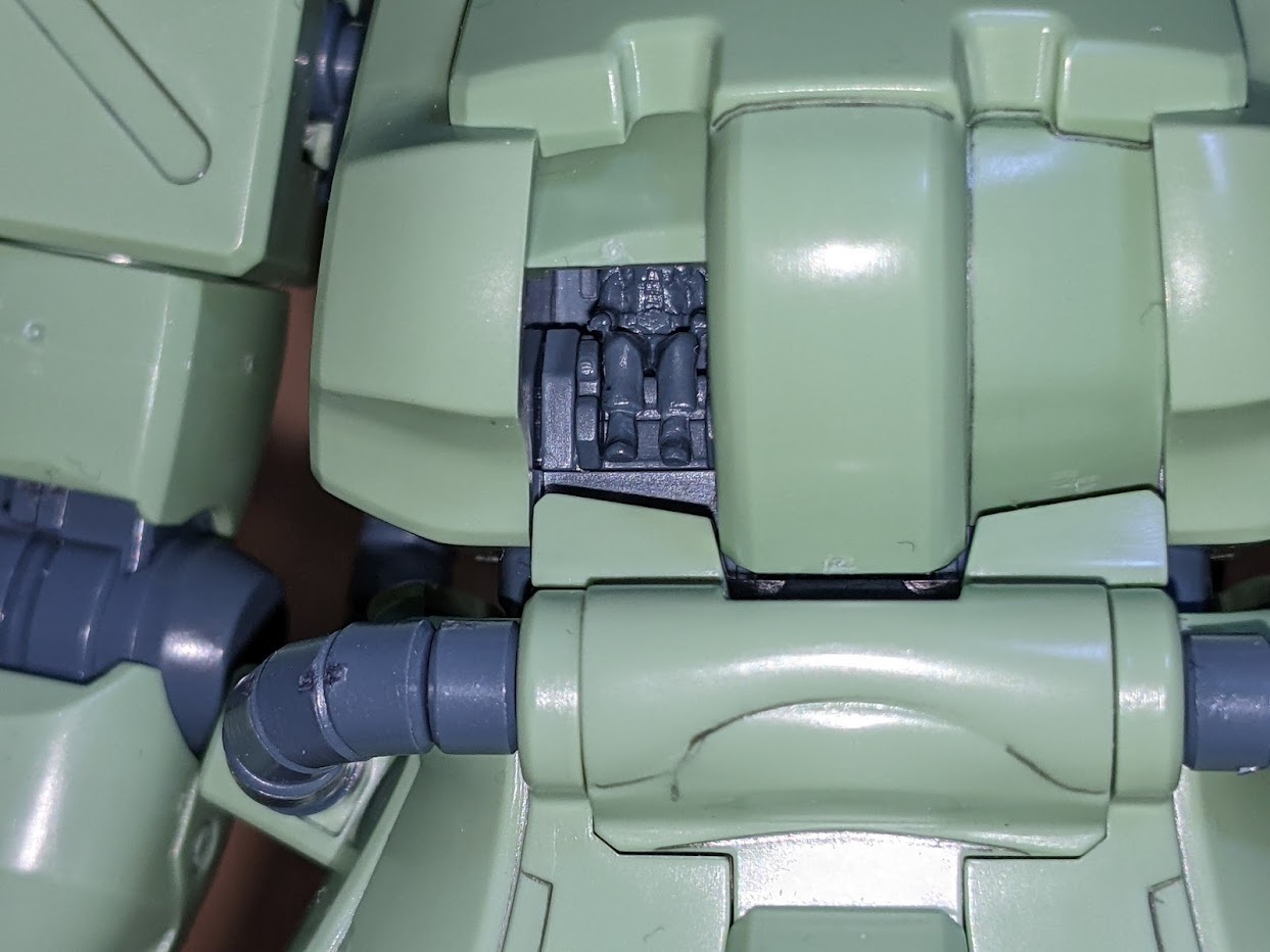 1/100 MG ザクⅡF2型（ノイエン・ビッター機）: ちょっと作り