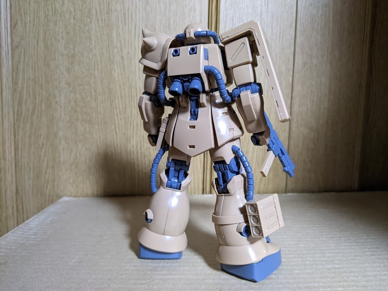 MG 1/100 MS-06F-2 ザクII F2型（キンバライト基地仕様