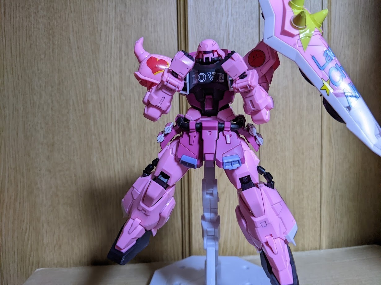 1/100 MG ザクウォーリア（ライブコンサートVer.）: ちょっと