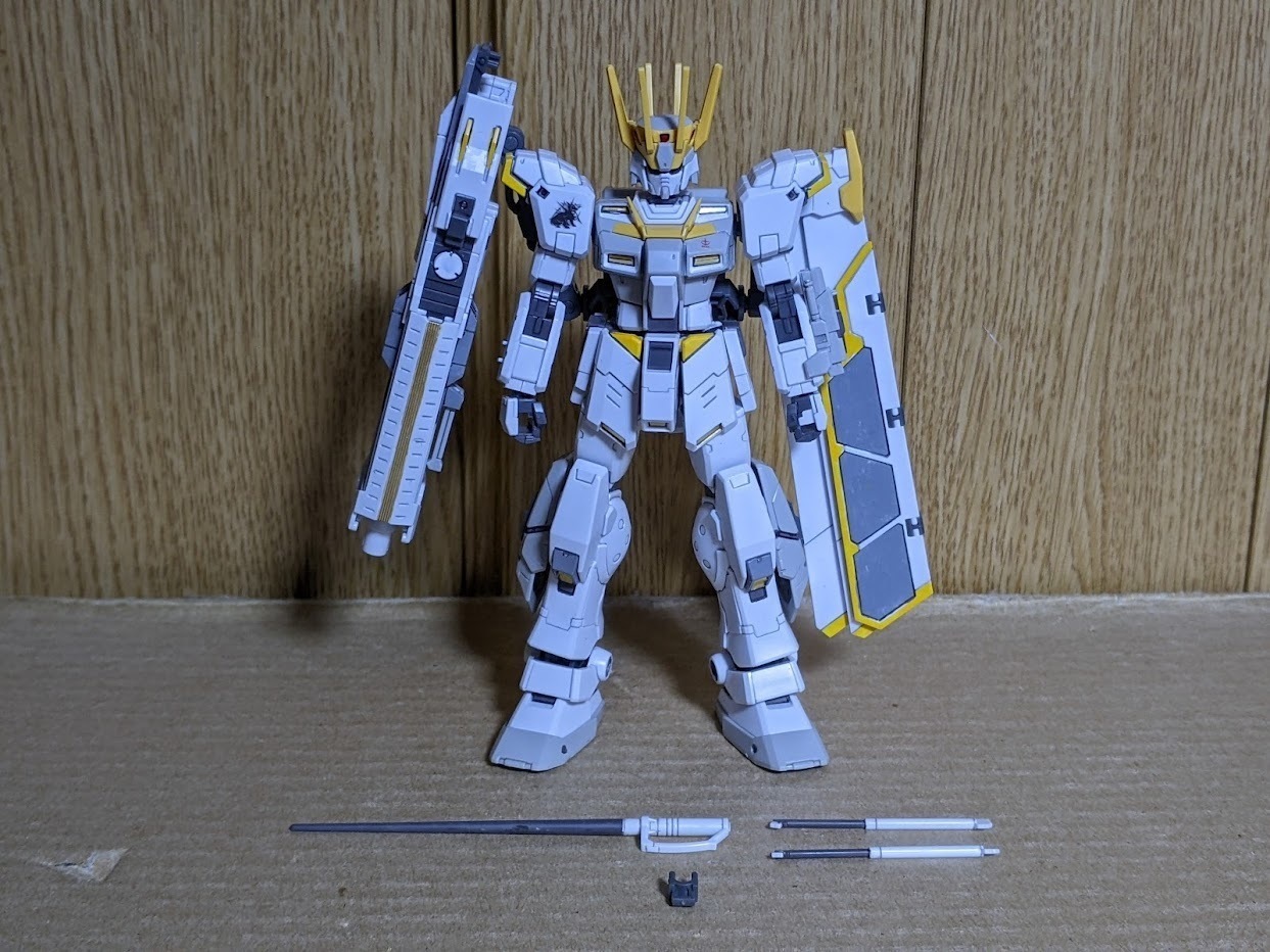 1/144 HGUC ホワイトライダー: ちょっと作りすぎただけなん