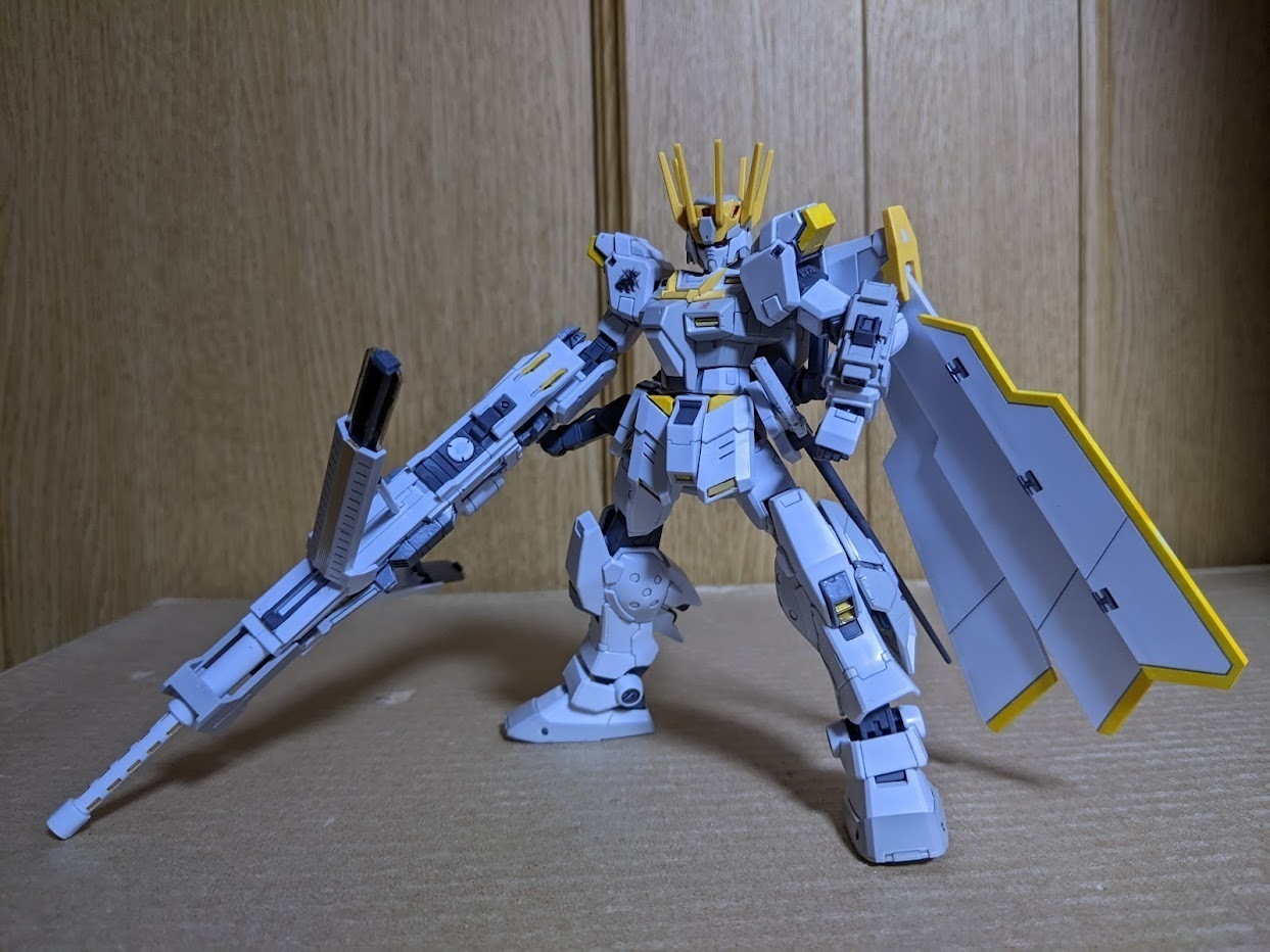 1/144 HGUC ホワイトライダー: ちょっと作りすぎただけなん
