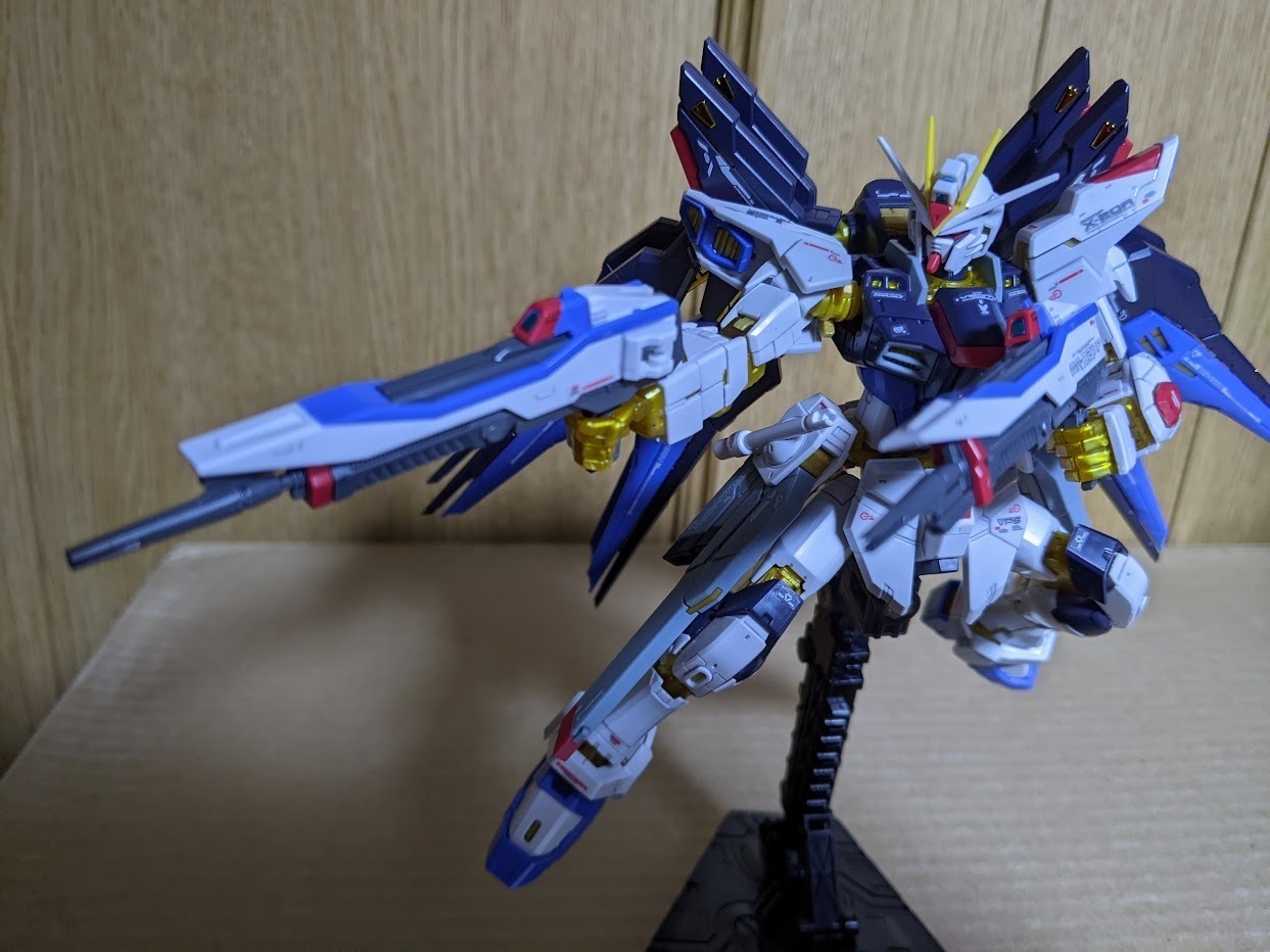 1/144 RG ストライクフリーダムガンダム+α: ちょっと作りすぎた 1/144 RG ストライクフリーダムガンダム+α: ちょっと作りすぎた