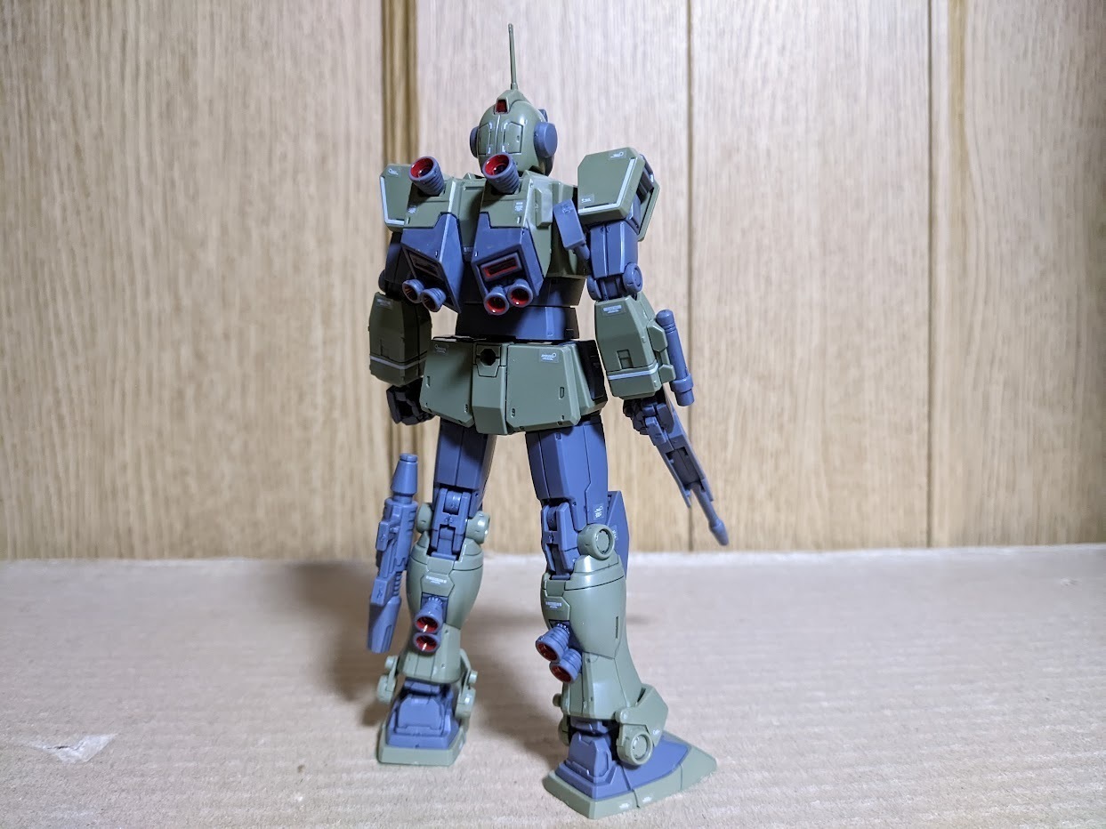 1/144 HG GTO ジム・スナイパーカスタム: ちょっと作りすぎた