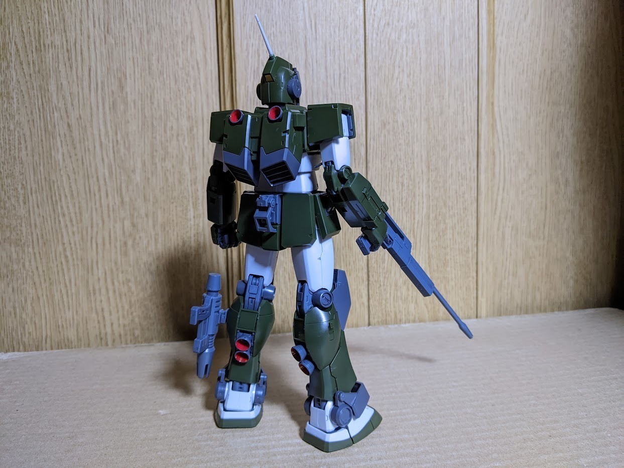 1/100 MG ジム・スナイパーカスタム（テネス・A・ユング機）: ちょっと 