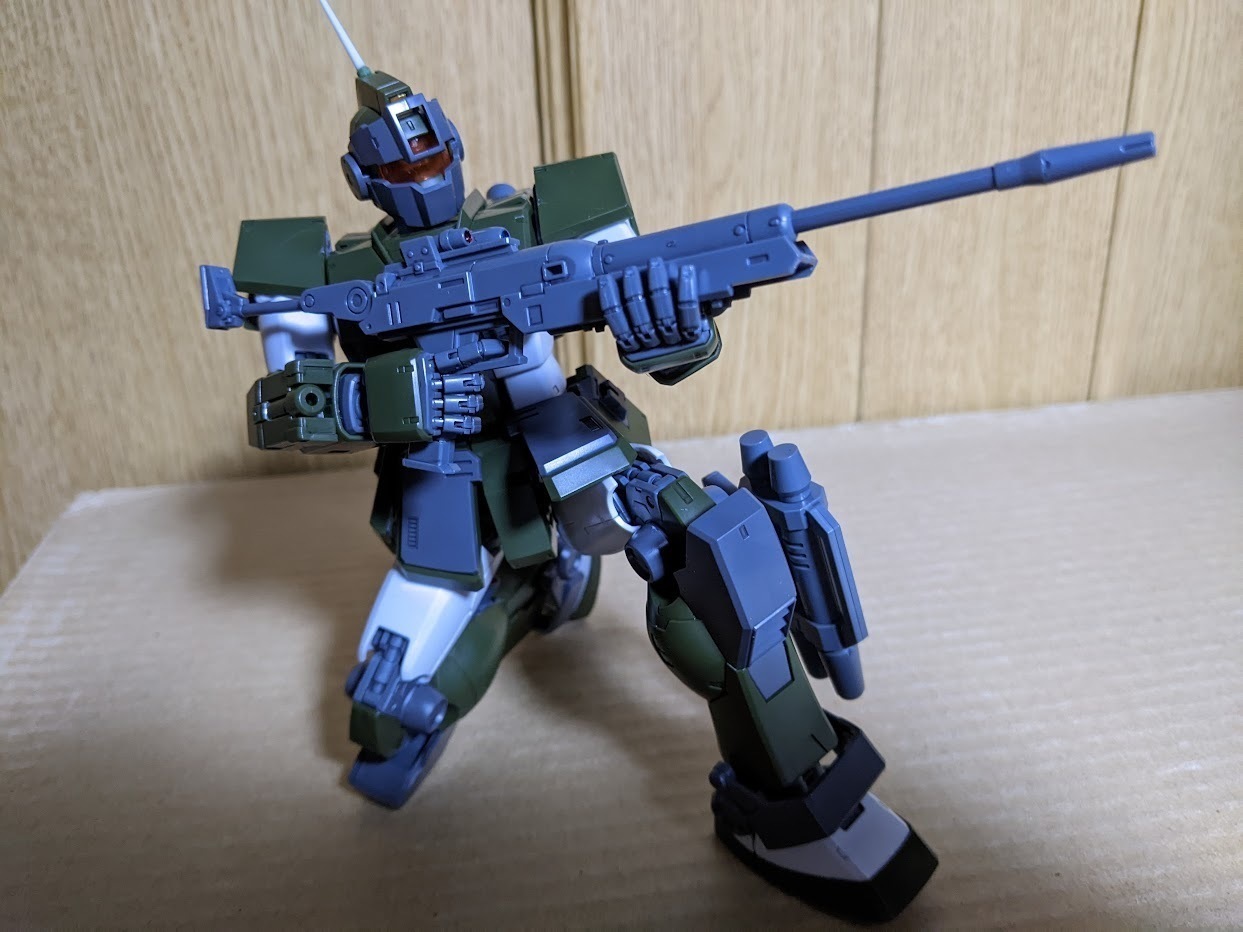 1/100 MG ジム・スナイパーカスタム（テネス・A・ユング機