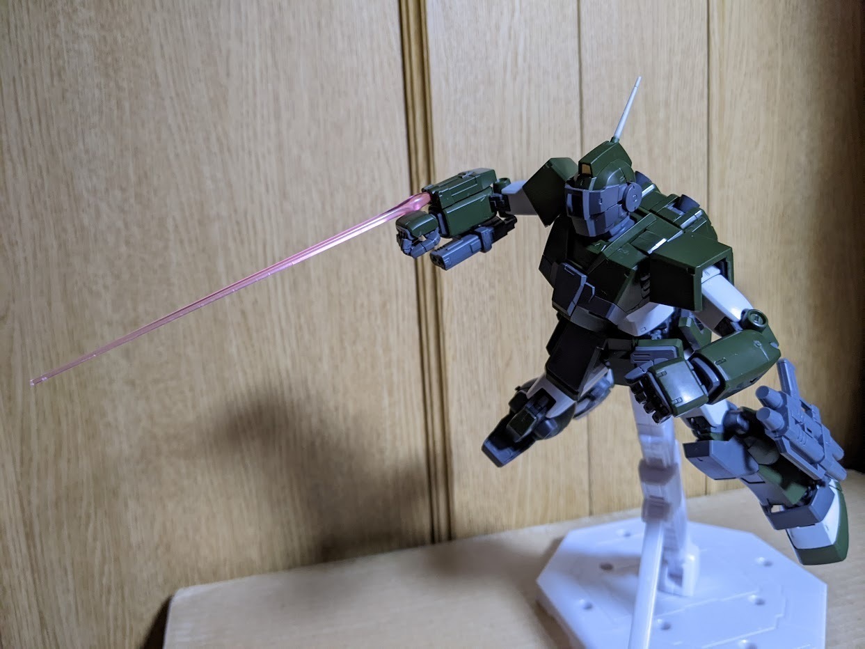 1/100 MG ジム・スナイパーカスタム（テネス・A・ユング機