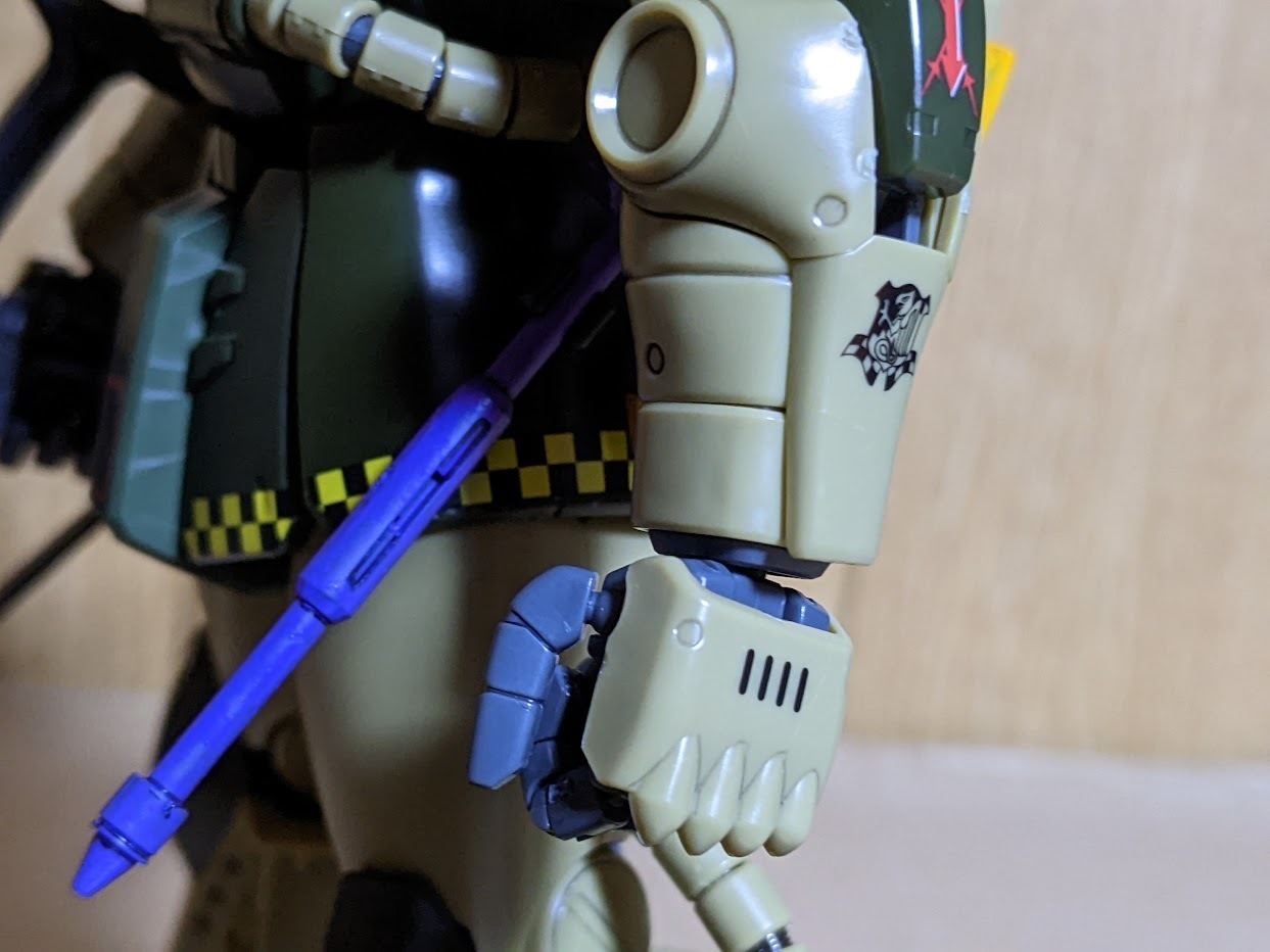 1/100 MG ブレニフ・オグス専用ザクⅡ: ちょっと作りすぎただけ