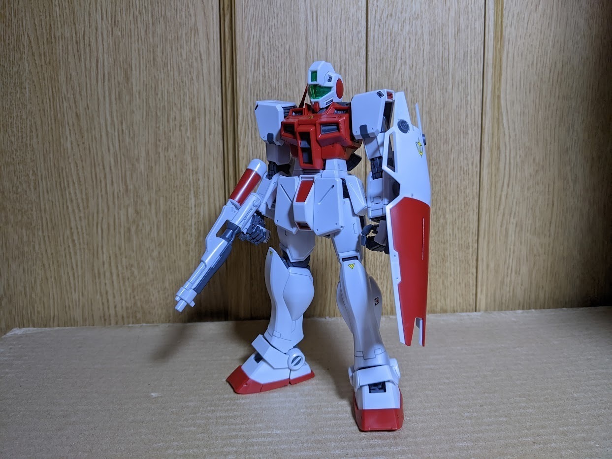 1/100 MG ジム・コマンド（宇宙戦仕様）: ちょっと作りすぎただけなん 