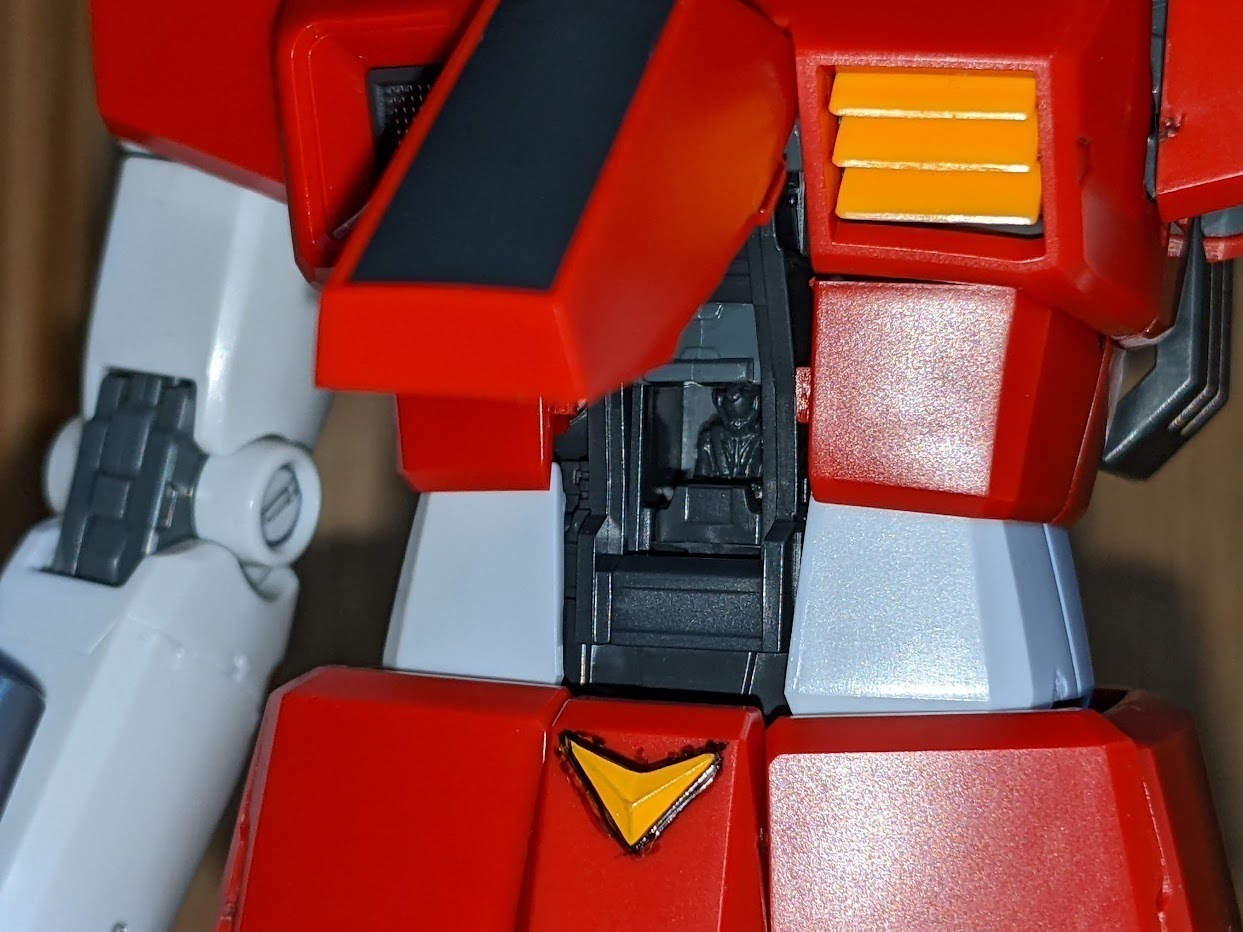1/100 MG ジム・キャノン[レッド・ヘッド]（ジャブロー防衛隊